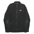 THE NORTH FACE Mens Black Jacket S Polyester Plain Zip Outdoor Casual Winter