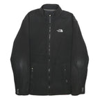 THE NORTH FACE Mens Black Jacket S Polyester Plain Zip Outdoor Casual Winter