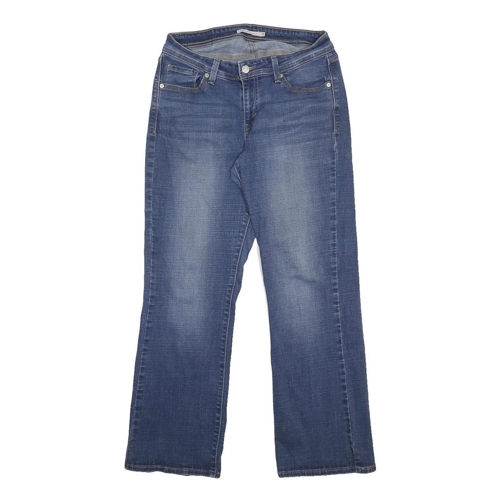 LEVI'S 529 Womens Jeans Blue Regular Straight Denim Medium W30 L30 Classic Fit