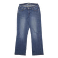 LEVI'S 529 Womens Jeans Blue Regular Straight Denim Medium W30 L30 Classic Fit