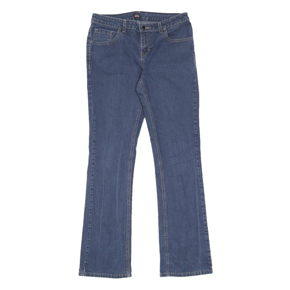 DICKIES Womens Relaxed Blue Jeans Bootcut Denim Medium W28 L31 Comfortable Style