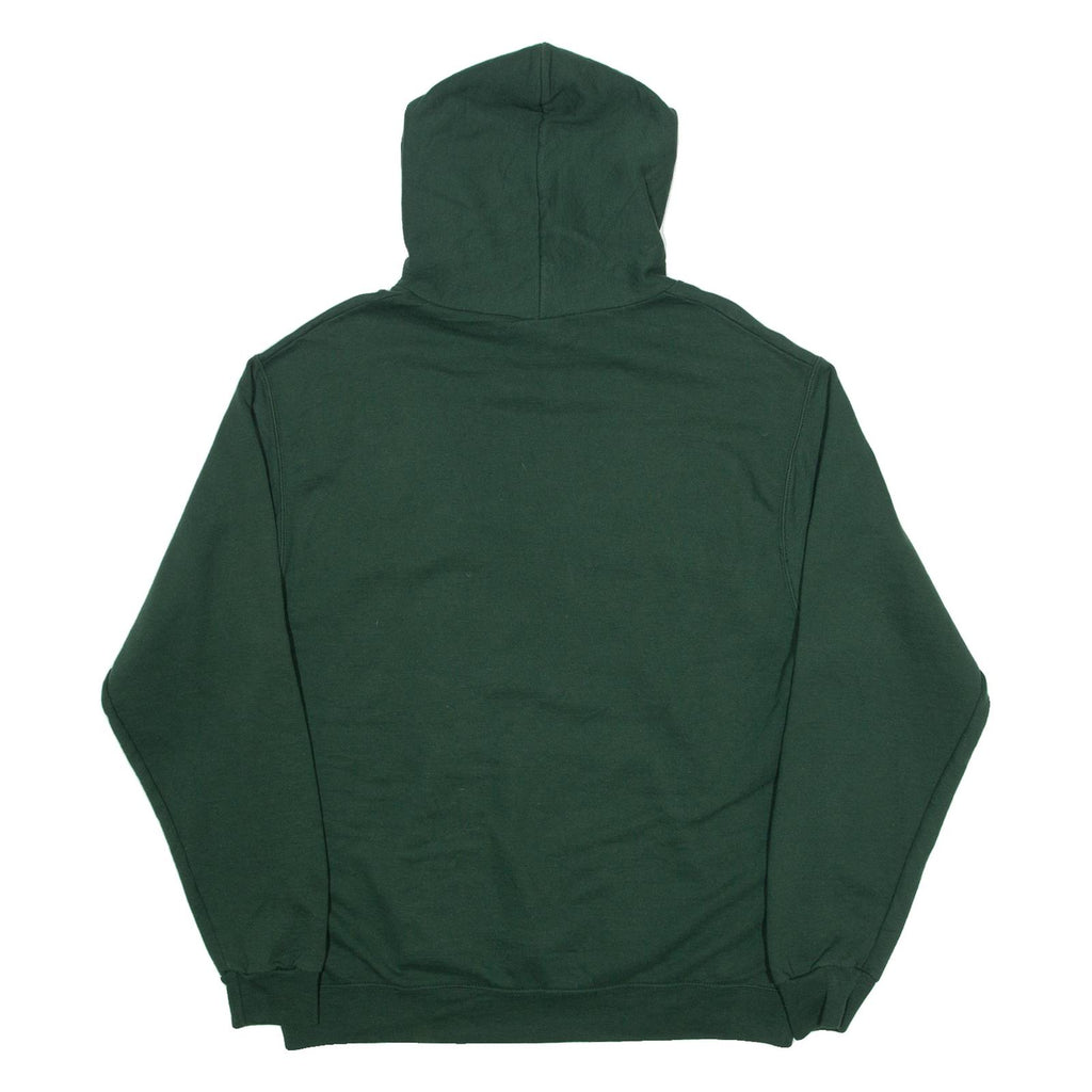 CHAMPION Point Loma Nazarene University Mens Green Hoodie USA L