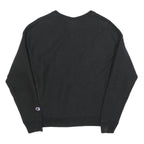 CHAMPION REVERSE WEAVE Womens Black Cotton Blend Crew Neck M Sweatshirt Pullover