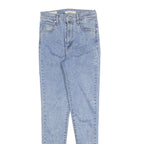 LEVI'S Womens Jeans Blue Slim Skinny Denim Light W26 L30 Stretch Cotton Blend