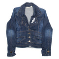 DKNY Womens Denim Jacket Blue M
