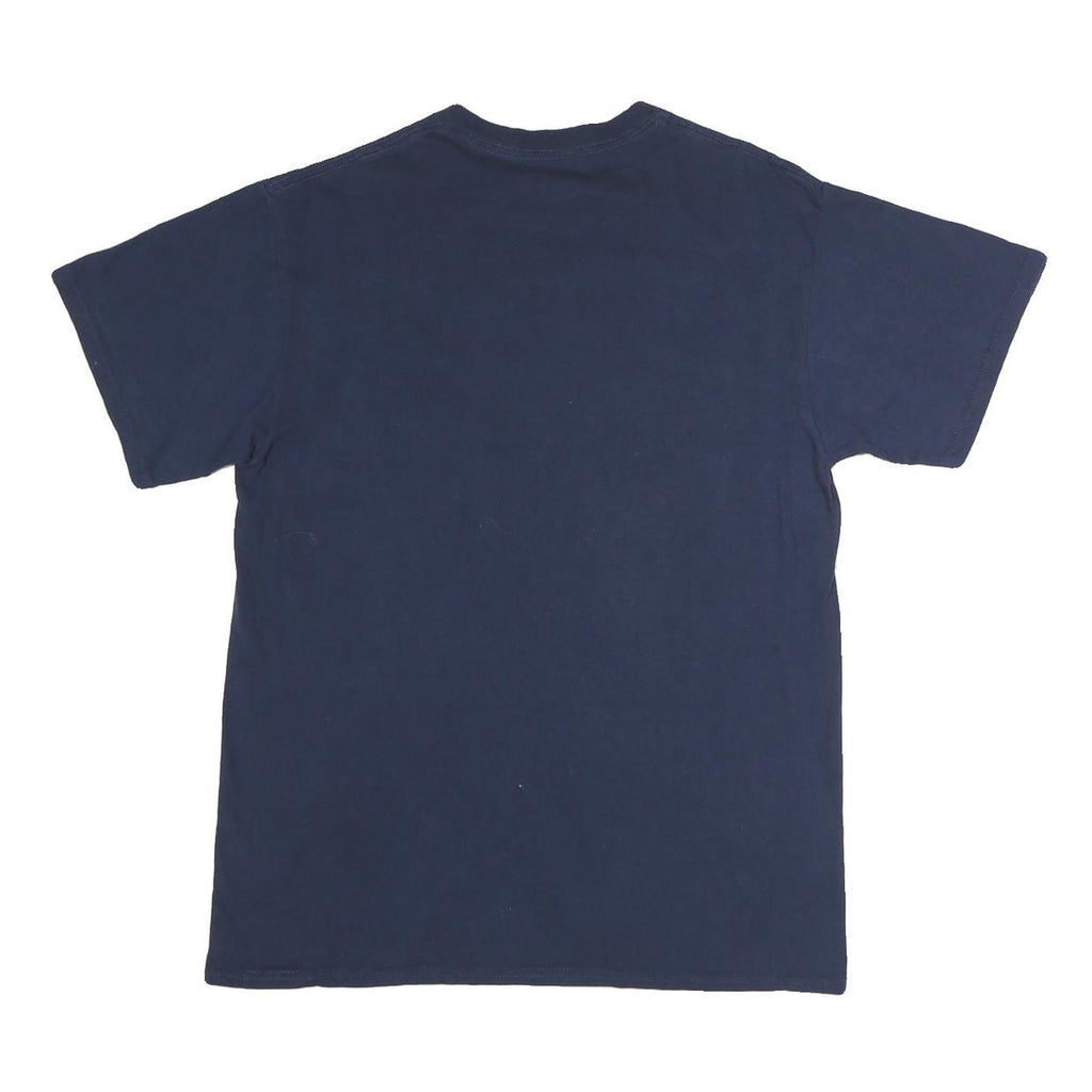 NFL Mens Blue Seahawks Graphic T-Shirt M Short Sleeve Crew Neck American