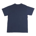 NFL Mens Blue Seahawks Graphic T-Shirt M Short Sleeve Crew Neck American