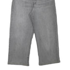 LEVI'S Womens Grey Regular Straight Denim Medium Wash W29 L21 Wide Leg Jeans