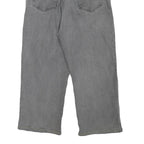 LEVI'S Womens Grey Regular Straight Denim Medium Wash W29 L21 Wide Leg Jeans