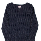 JOULES Womens Day Dress Blue Long Sleeve Short UK 10