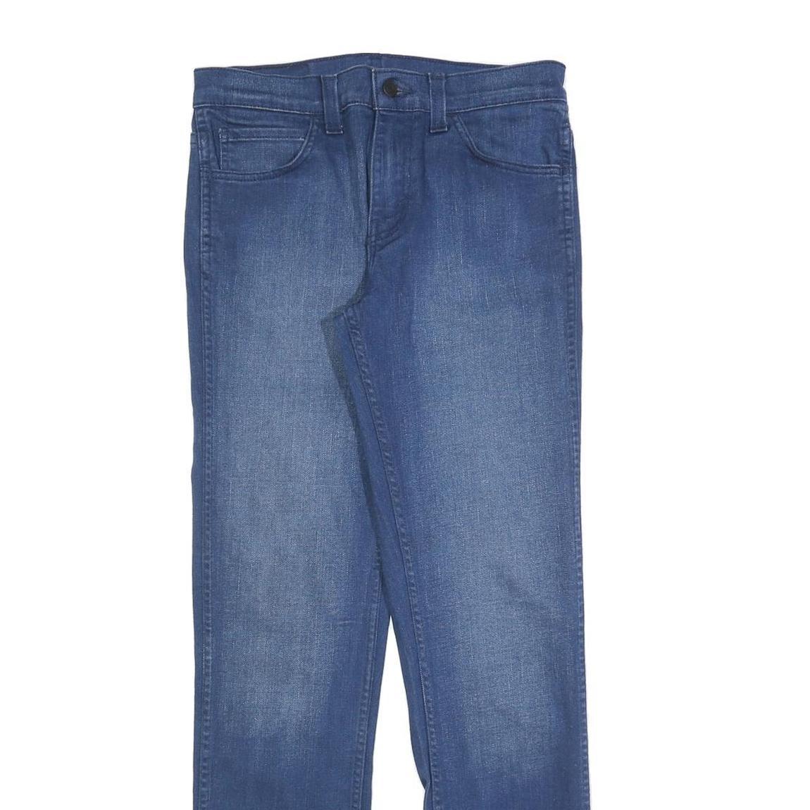 LEVI'S 511 Slim Mens Jeans Blue Slim Skinny Denim Medium W30 L32 Stylish Zip