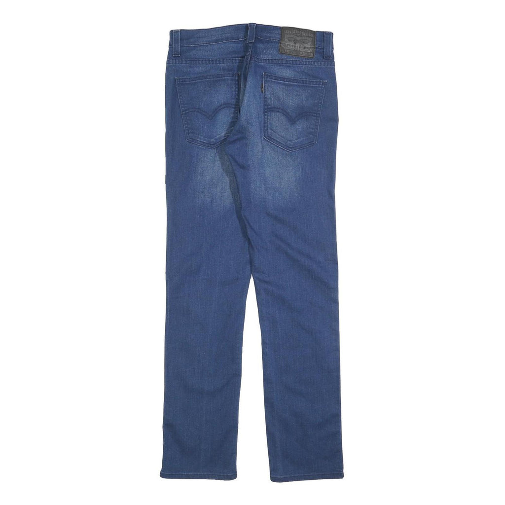 LEVI'S 511 Slim Mens Jeans Blue Slim Skinny Denim Medium W30 L32 Stylish Zip