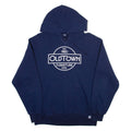 RUSSELL ATHLETIC Mens Blue Hoodie L