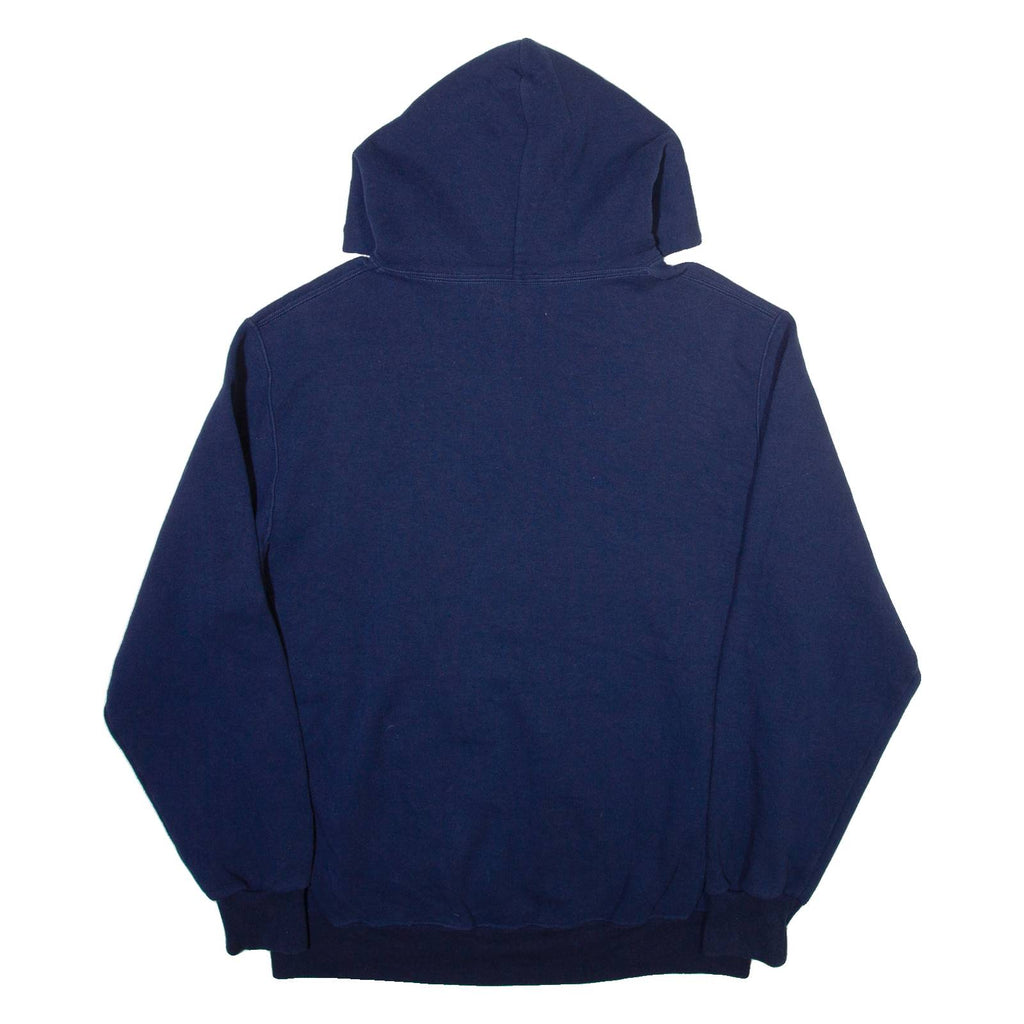 RUSSELL ATHLETIC Mens Blue Hoodie L