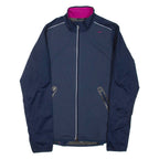 NIKE Womens Track Jacket Blue L