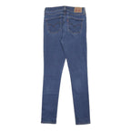 LEVI'S Womens Slim Blue Denim Slim Jeans W27 L30 Stretch Zip Closure