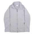 COLUMBIA Womens Grey Softshell Jacket L Polyester Zip Outdoor Casual
