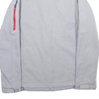COLUMBIA Womens Grey Softshell Jacket L Polyester Zip Outdoor Casual