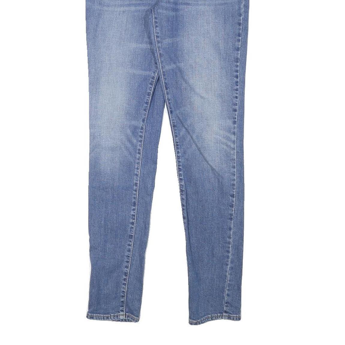 LEVI'S Womens Jeans Blue Slim Skinny Denim Medium W28 L28 Cotton Blend Zip