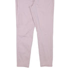 SEVEN7 Womens Cotton Blend Pink Slim Skinny Trousers W32 L28 Stylish Comfort