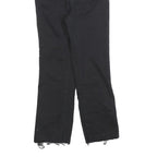 LEVI'S Womens Black Regular Straight Denim Raw Hem W25 L22 Classic Jeans