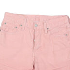 LEVI'S Womens Shorts Pink Casual Cut-Off M W28 Denim Cotton Blend