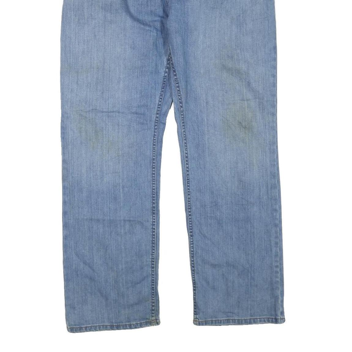 CARHARTT Mens Jeans Blue Regular Straight Denim Medium W38 L32 Durable Workwear