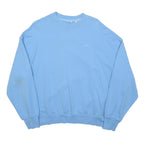 LEVI'S Womens Blue Crew Neck Sweatshirt S Cotton Blend Casual Pullover