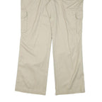 DICKIES Womens Cotton Blend Beige Relaxed Cargo Trousers W38 L31 Workwear Zip