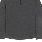 THE NORTH FACE Womens Grey Pullover Plain Crew Neck Knit L Polyester Blend