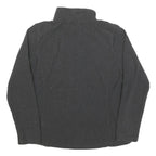 THE NORTH FACE Womens Grey Pullover Plain Crew Neck Knit L Polyester Blend