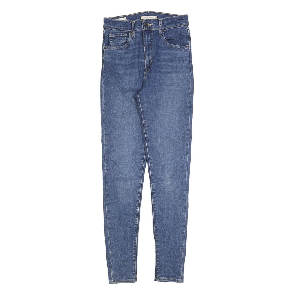 LEVI'S Big E Womens Slim Blue Denim W28 L30 Slim Fit Zip Closure Jeans