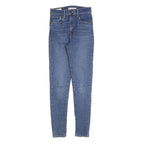 LEVI'S Big E Womens Slim Blue Denim W28 L30 Slim Fit Zip Closure Jeans