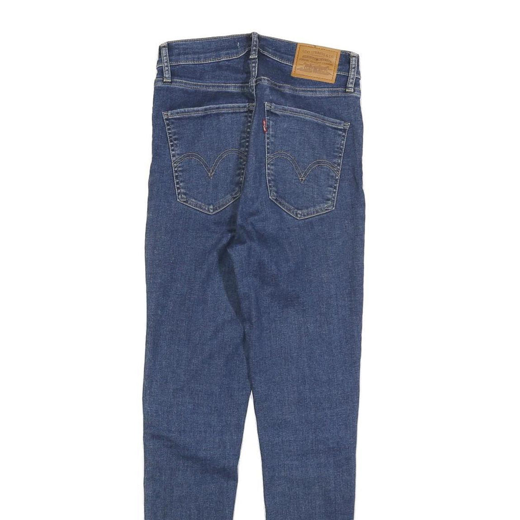 LEVI'S Big E Womens Slim Blue Denim W28 L30 Slim Fit Zip Closure Jeans