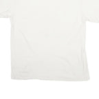 CAT Mens White Power Truck Graphic T-Shirt S Short Sleeve Crew Neck Workwear