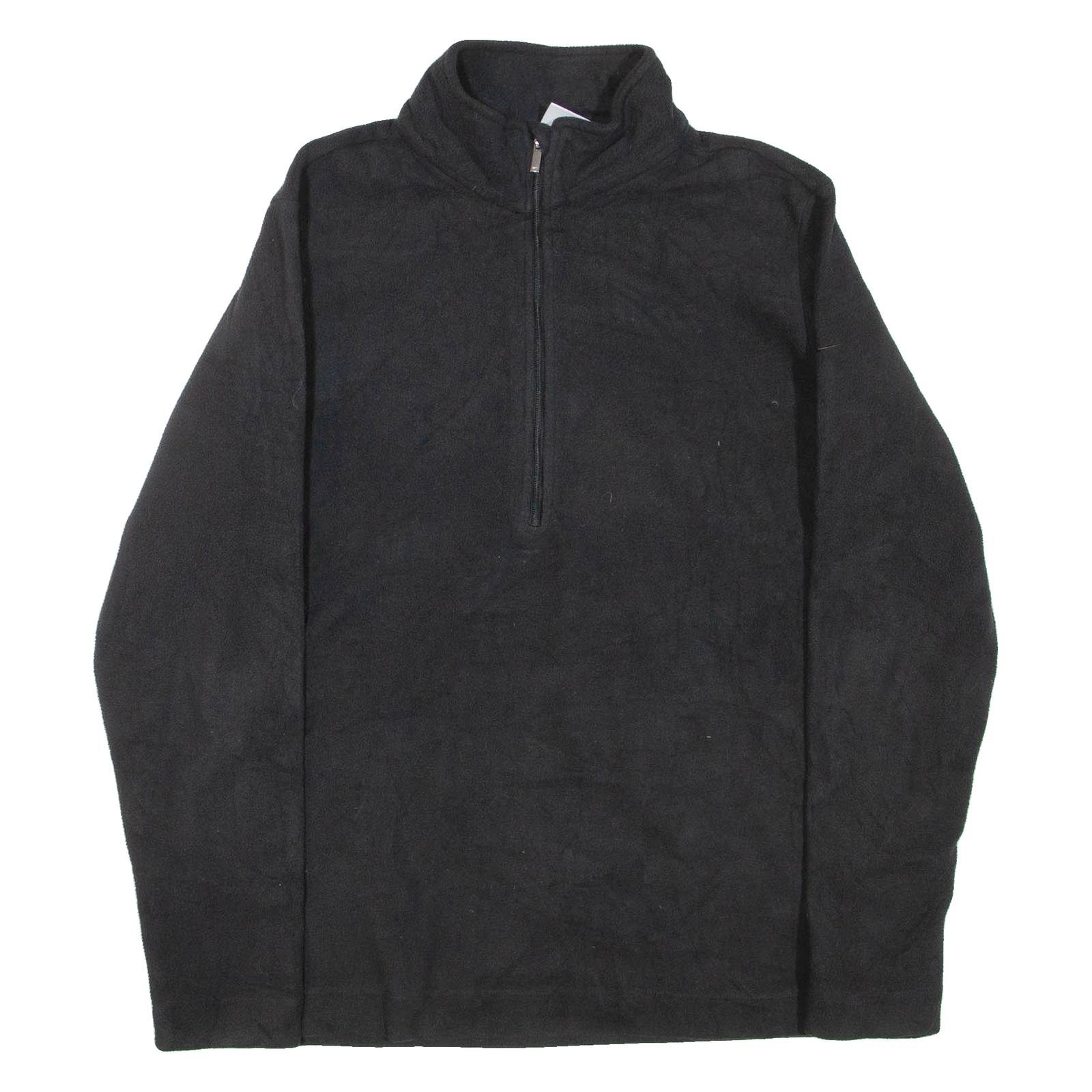 NIKE Golf Mens Fleece Black 1/4 Zip L