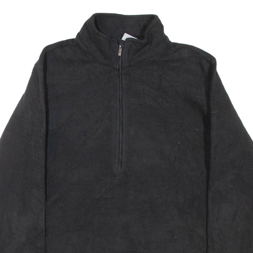 NIKE Golf Mens Fleece Black 1/4 Zip L