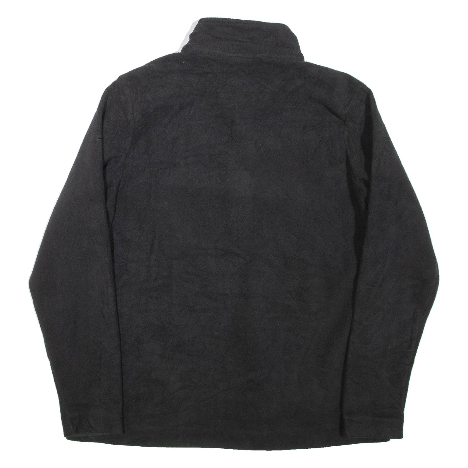 NIKE Golf Mens Fleece Black 1/4 Zip L