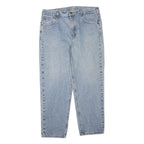 CARHARTT Womens Regular Fit Blue Denim Jeans W38 L30 Classic Style Zip Closure