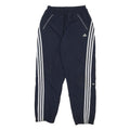 ADIDAS Womens Joggers Navy Blue & White Classic Tapered S W24 L29 Sportswear
