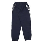 ADIDAS Womens Joggers Navy Blue & White Classic Tapered S W24 L29 Sportswear