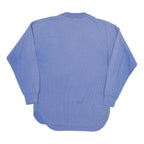 ADIDAS Take Off Mens Blue Long Sleeve Henley Neck T-Shirt S Cotton Blend Casual