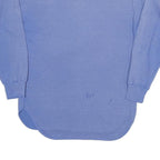 ADIDAS Take Off Mens Blue Long Sleeve Henley Neck T-Shirt S Cotton Blend Casual