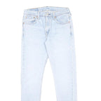 LEVI'S 512 Mens Jeans Blue Slim Skinny Denim Light W30 L32 Cotton Blend Zip