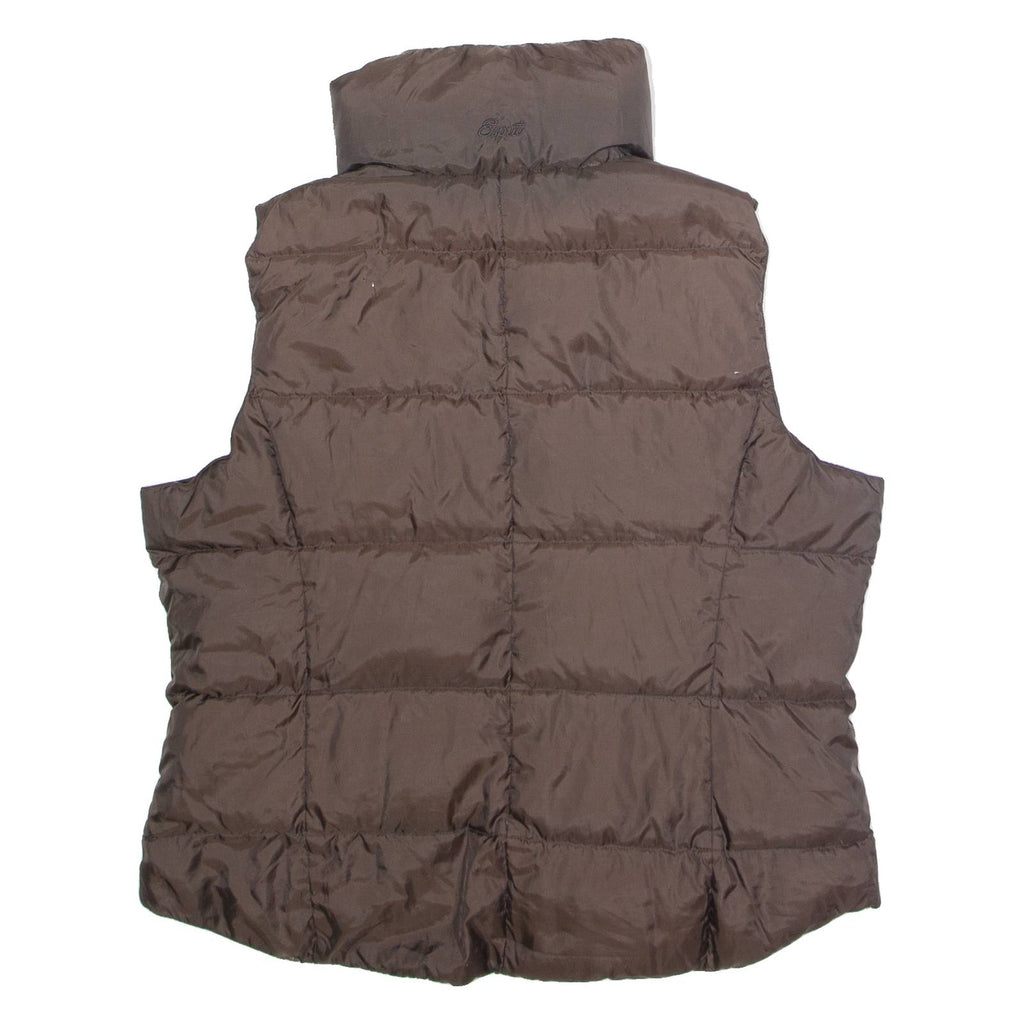 ESPRIT Womens Puffer Jacket Brown XL