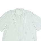 Womens Blouse Blue 90s L