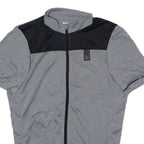 CRAFT Full Zip Cycling Mens Jersey Grey High Neck M