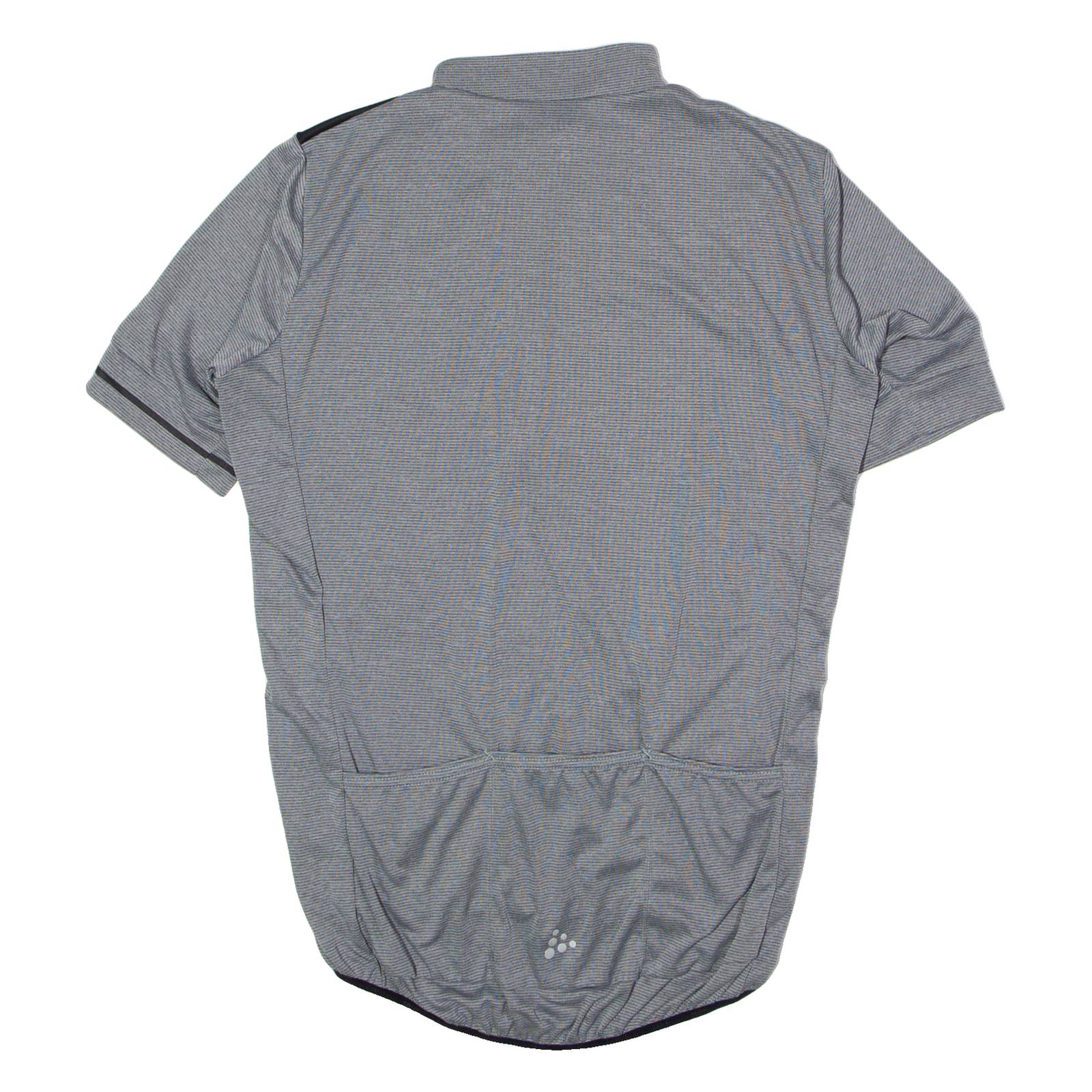 CRAFT Full Zip Cycling Mens Jersey Grey High Neck M
