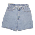 LEVI'S Womens Denim Blue Casual Shorts S W26 Vintage Style Cotton Blend