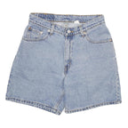 LEVI'S Womens Denim Blue Casual Shorts S W26 Vintage Style Cotton Blend
